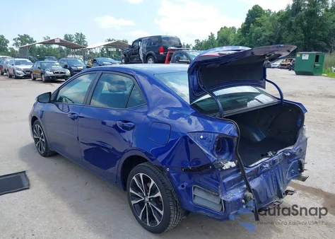2018 Toyota Corolla Se z USA, uszkodzony, nr VIN 2T1BURHE0JC058893